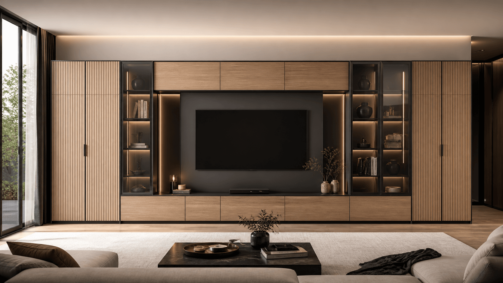 Forma living system cabinetry design